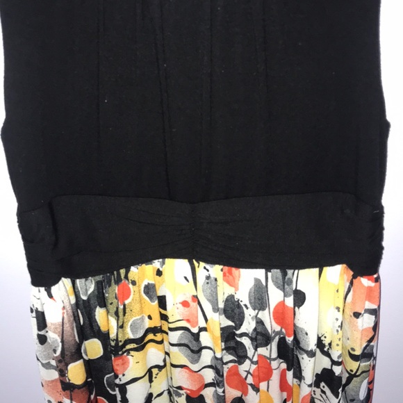 Designer abstract splatter dress - Picture 2 of 3